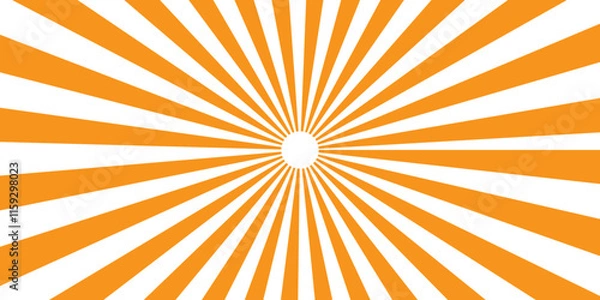 Fototapeta Abstract circuses, stripe background design. Stripes sunburst in retro pop art style. Stripes sunburst rotating motion. Radiating Stripes in Orange, Pink, and Magenta. Perfect for Modern Backgrounds, 