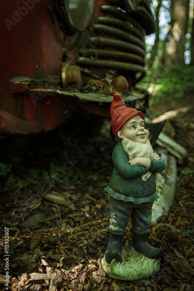 Obraz Gartenzwerg Wache