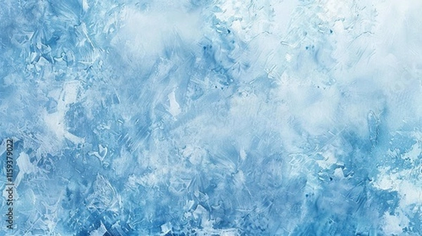 Fototapeta Abstract textured ice surface.