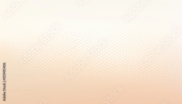 Obraz white ivory beige dot pattern