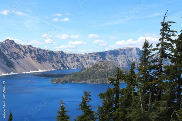 Fototapeta Crater Lake View Of Wizard Island 
