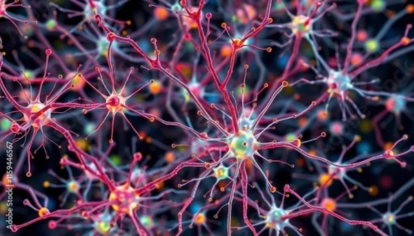 Fototapeta virus bacteri and corona virus 3d rendering