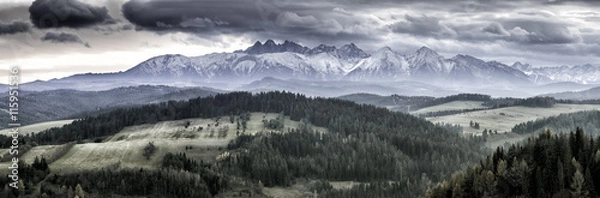 Fototapeta Panorama Tatry