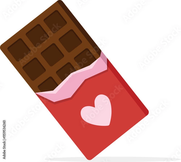 Obraz Love chocolate icon