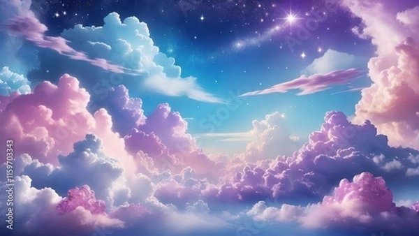 Fototapeta 澄んだ, 上機嫌の, 明るい, 色, 高い, 美しさ, 風, 空間, 暗い, 夕焼け, 劇の