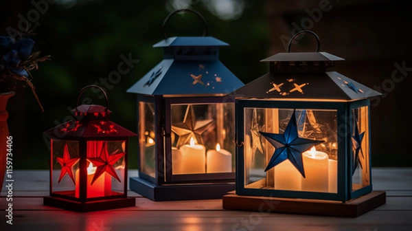 Obraz lantern in the night