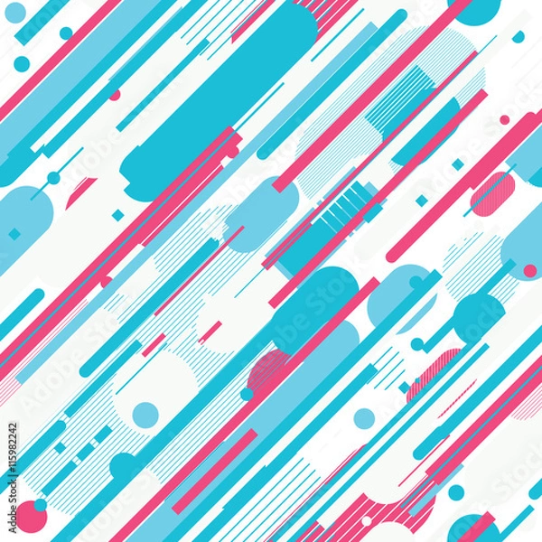 Obraz Vector Seamless Pattern