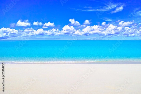 Fototapeta 夏の宮古島　長間浜ビーチ