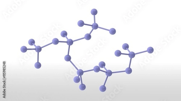 Fototapeta молекулы
