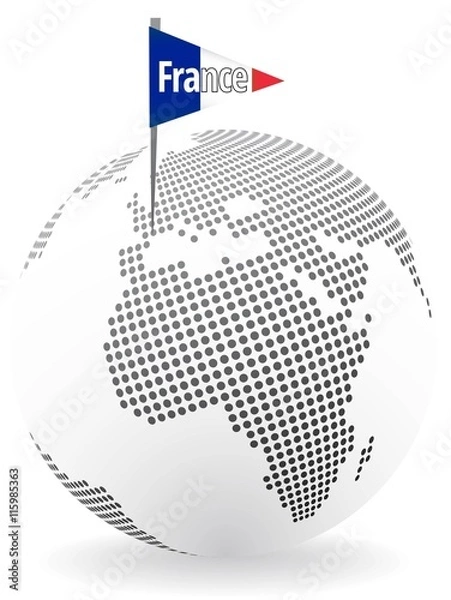 Fototapeta Frankreich