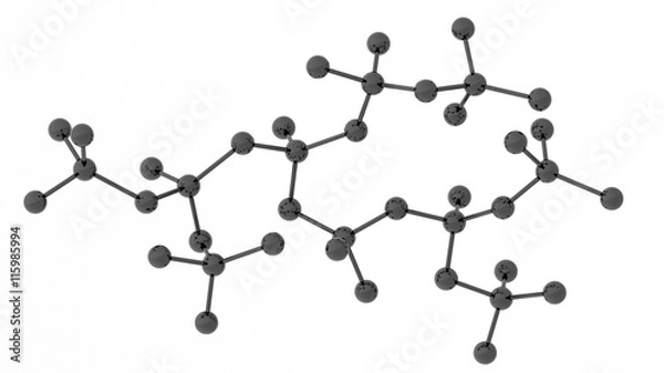 Fototapeta молекулы