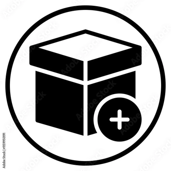 Obraz new glyph icon