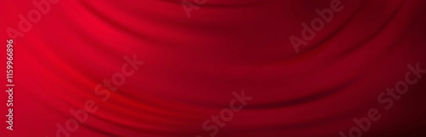 Obraz Red cloth background abstract with soft waves