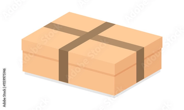 Fototapeta Medium gift box illustration design