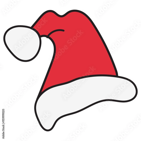 Obraz santa claus hat