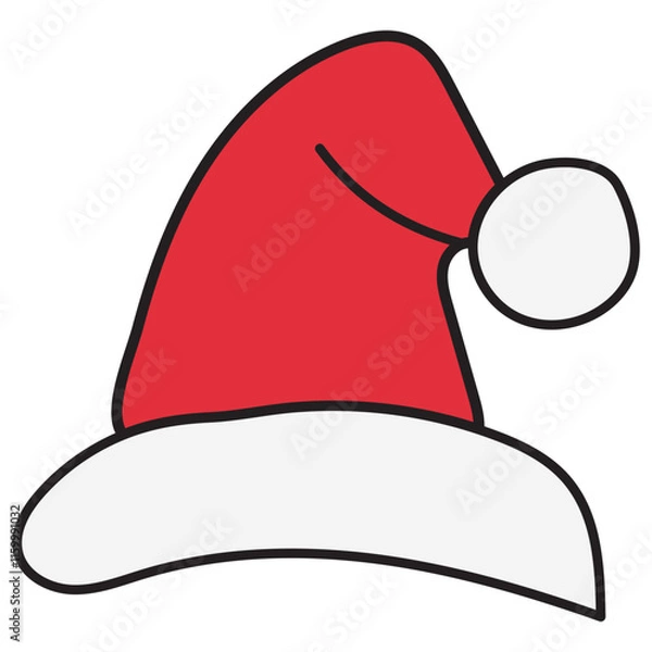 Obraz santa claus hat