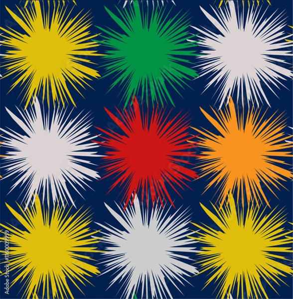 Fototapeta Pattern Design, printable pattern, colorful pattern, pattern