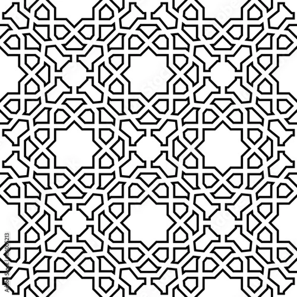 Fototapeta Seamless Geometric Background