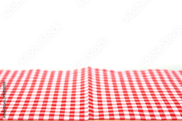 Obraz tablecloth for food serving background