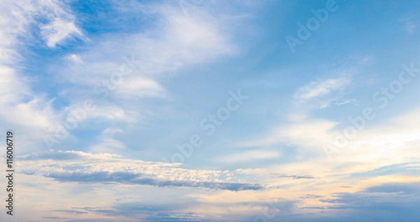 Obraz blue sky with cloud