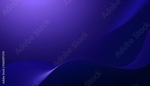 Fototapeta Modern abstract gradient dark purplish blue banner background. Background of an abstract banner with a blend of pinks and blues in a gradient color design. Colorful pink and blue gradients background