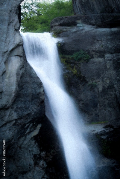 Obraz waterfall in the mountains