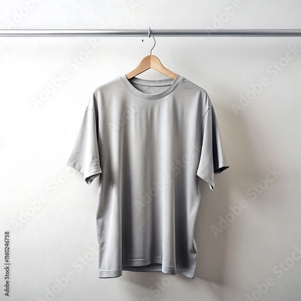 Fototapeta oversized tshirt mockup