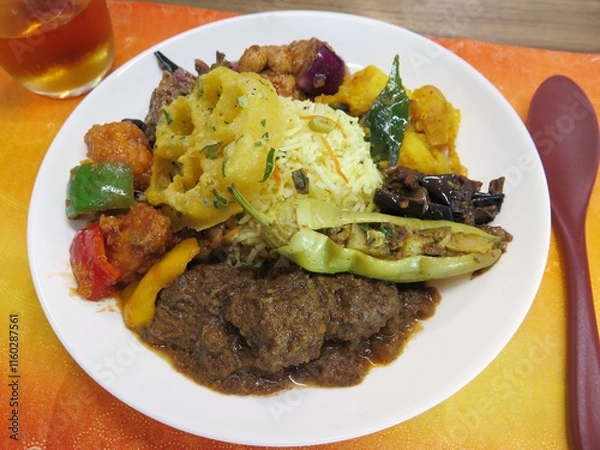 Fototapeta スリランカカレー