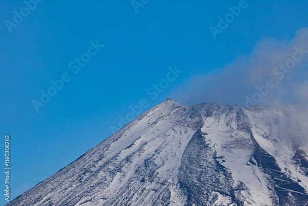 Fototapeta 愛鷹山より富士山アップ