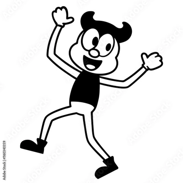 Obraz teddy bear cartoon character