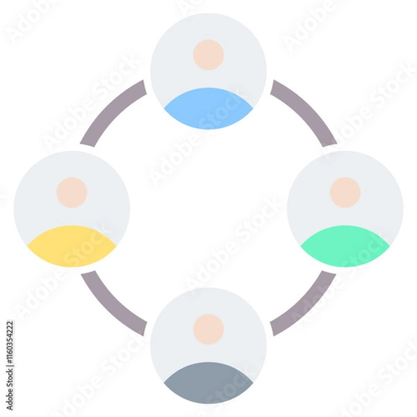 Obraz Team Work Icon