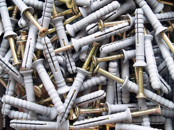 Fototapeta screws