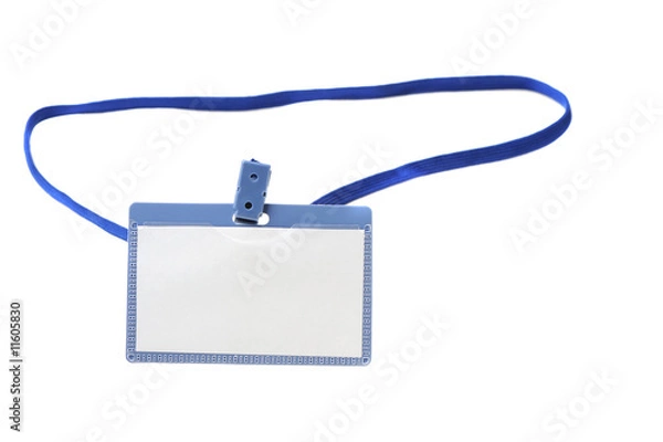 Fototapeta Name tag