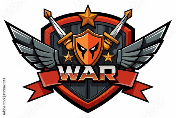 Obraz  war logo game