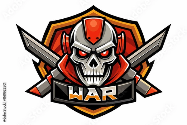 Obraz  war logo game