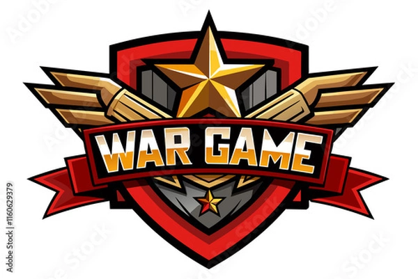 Obraz  war logo game