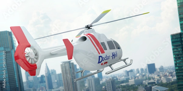 Obraz Doktor helikopter