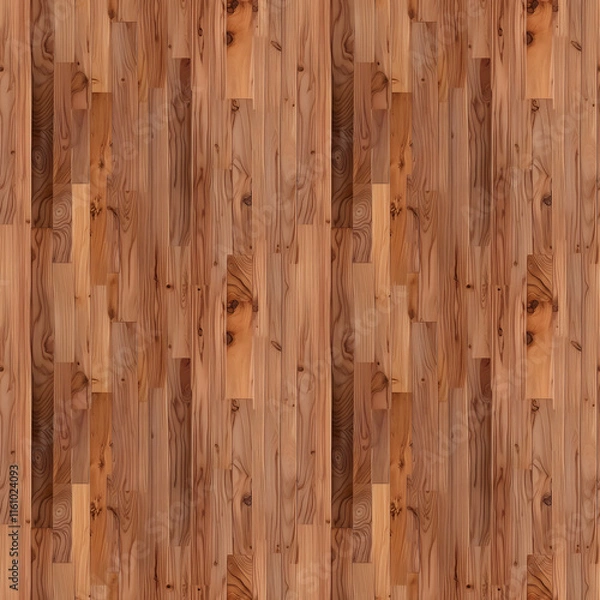 Fototapeta High quality seamless wood texture floor panels, hyper realistic intricate pattern on flat surface