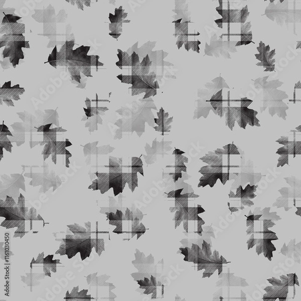 Obraz Leaf Seamless patterns