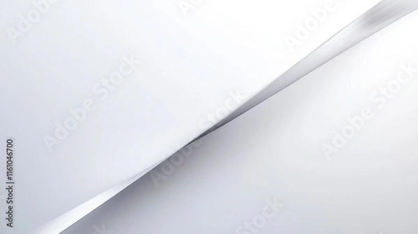 Obraz Folded White Paper Abstract.