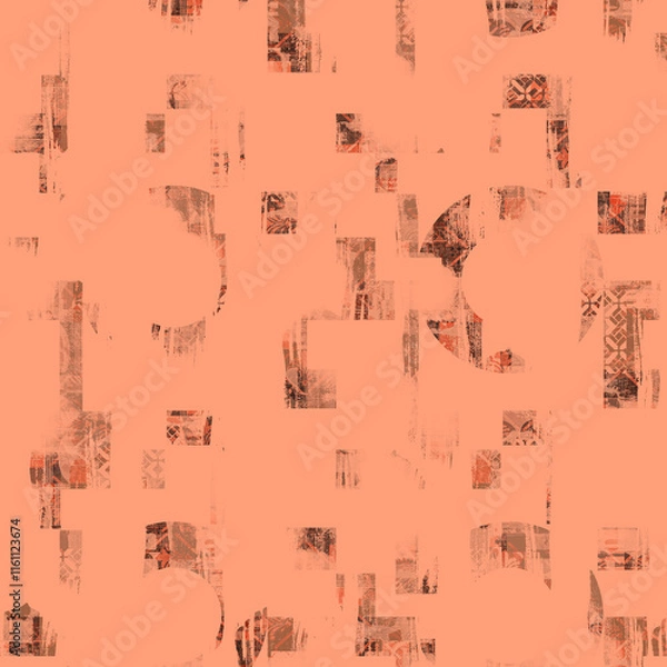 Fototapeta Abstract seamless patterns