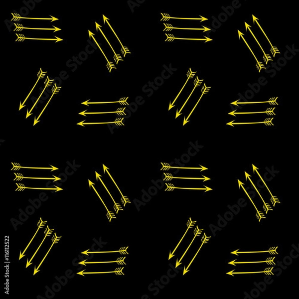 Obraz Seamless arrow pattern. Diagonal.