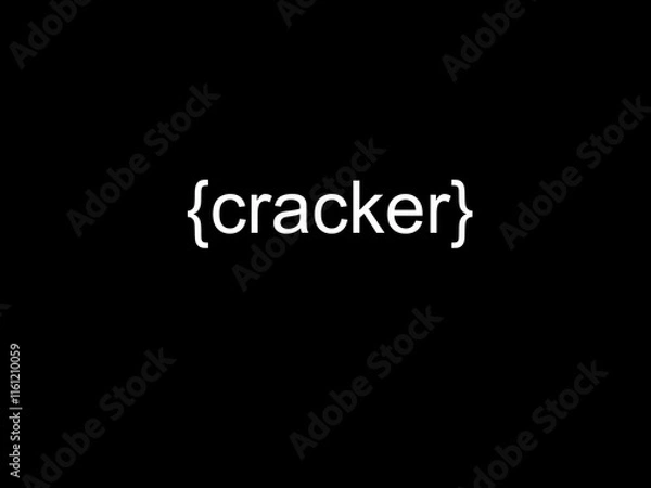 Fototapeta Cracker