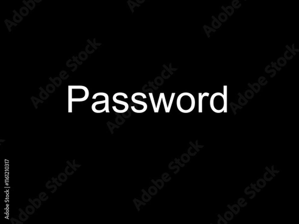 Obraz Password