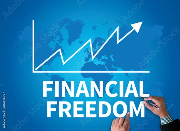 Fototapeta FINANCIAL FREEDOM