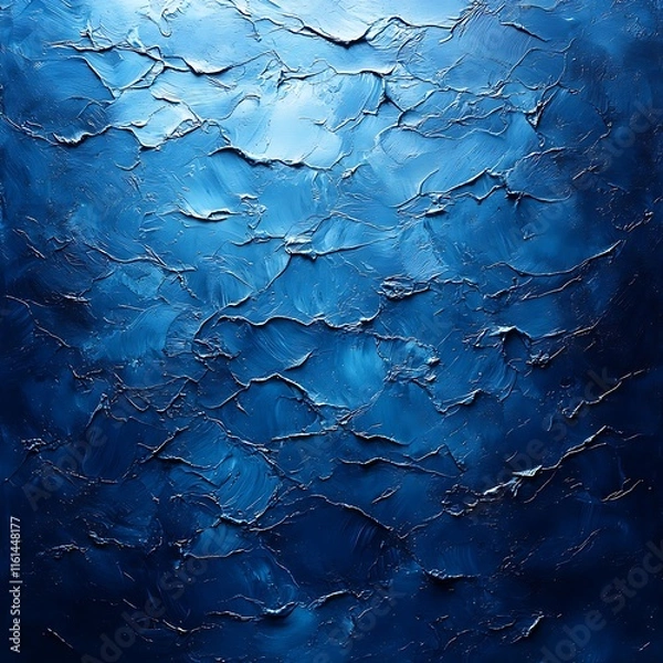 Fototapeta Incredible indigo blue abstract design texture high resolution images