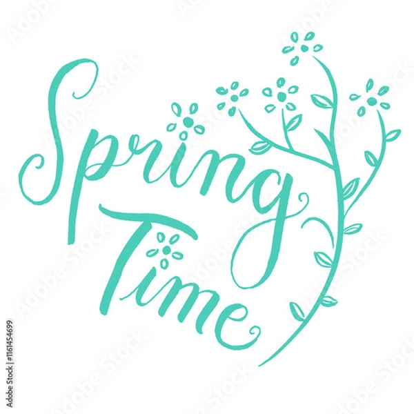 Obraz Spring Time Lettering