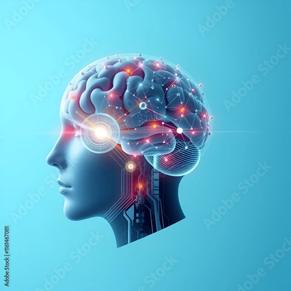 Obraz The robot brain