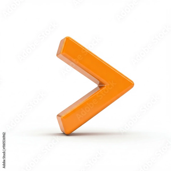 Obraz  Greater than symbol (>)