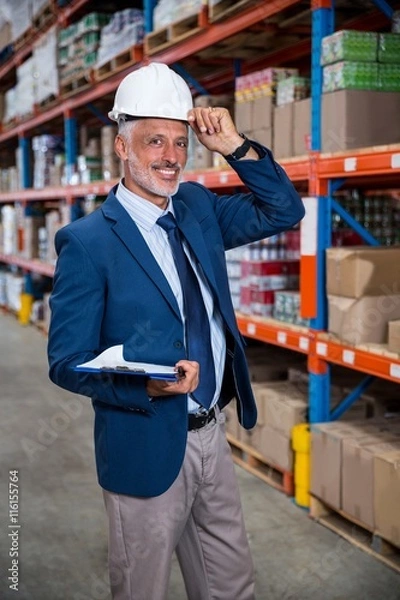 Obraz Business man looking the camera